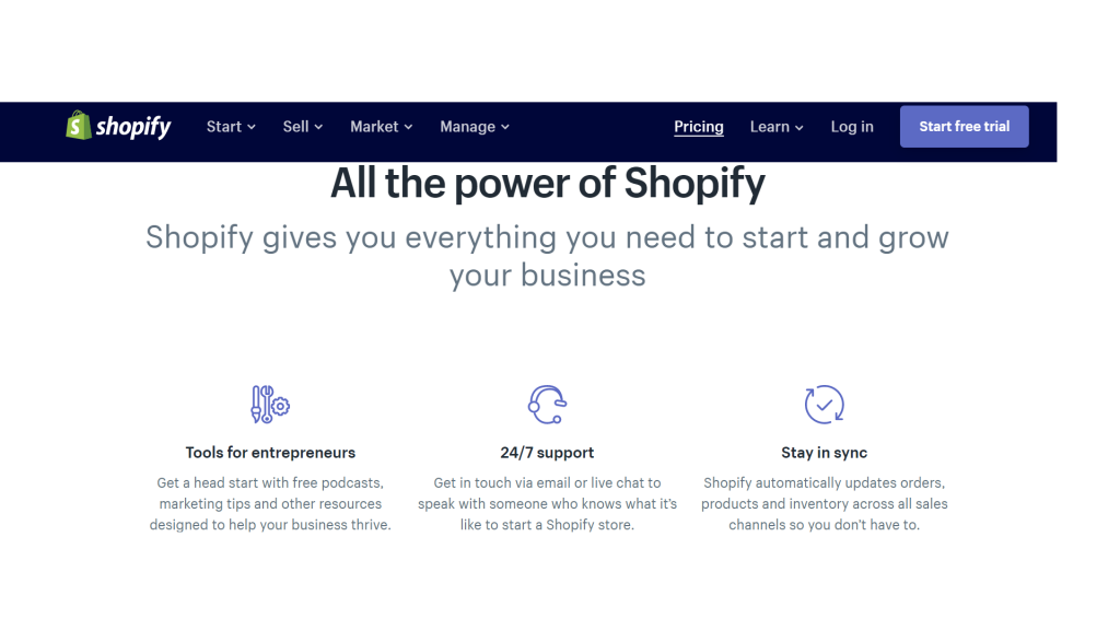 The Shopify Plan 