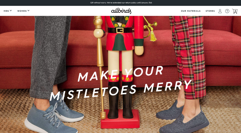 Allbirds did not offer any Cyber Monday deals